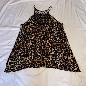 BCX Leopard Tank Top